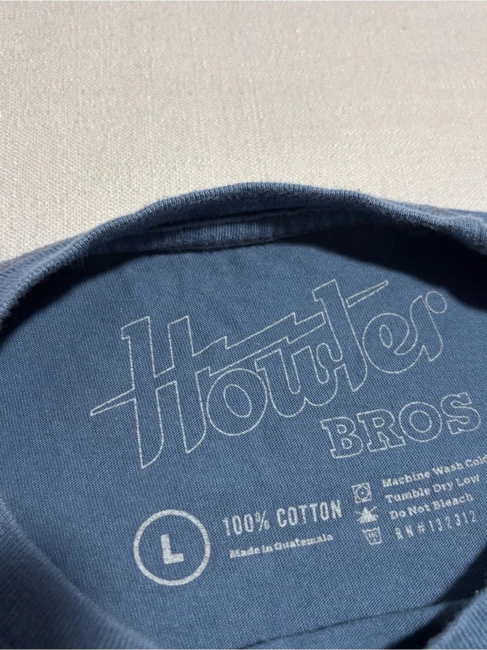 Men’s Howler Brothers El Sol Cotton T-Shirt | Blue | Size Large
